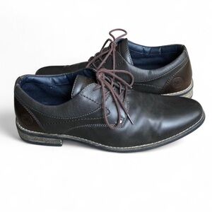 B-52 by Bullboxer Bryer Men’s US 10 Grey Casual Dress Lace Up Comfort Shoes